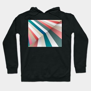 Abstract color stripes background Hoodie